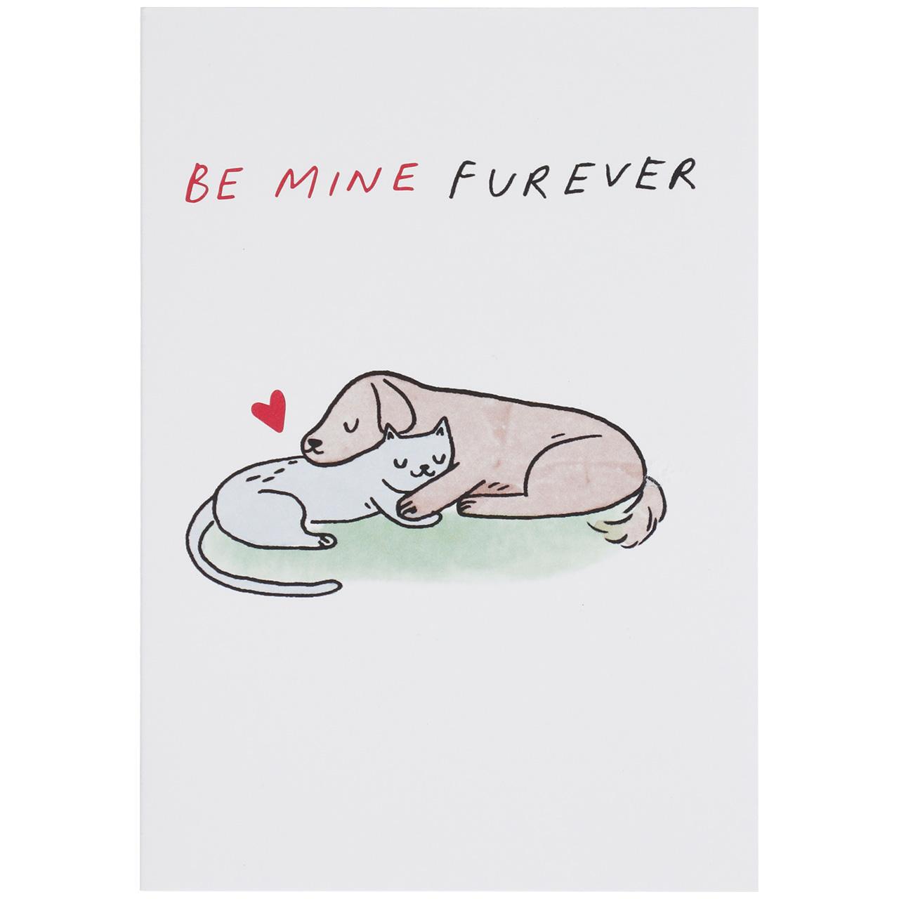 M&S Be Mine Furever Valentine's Day Card