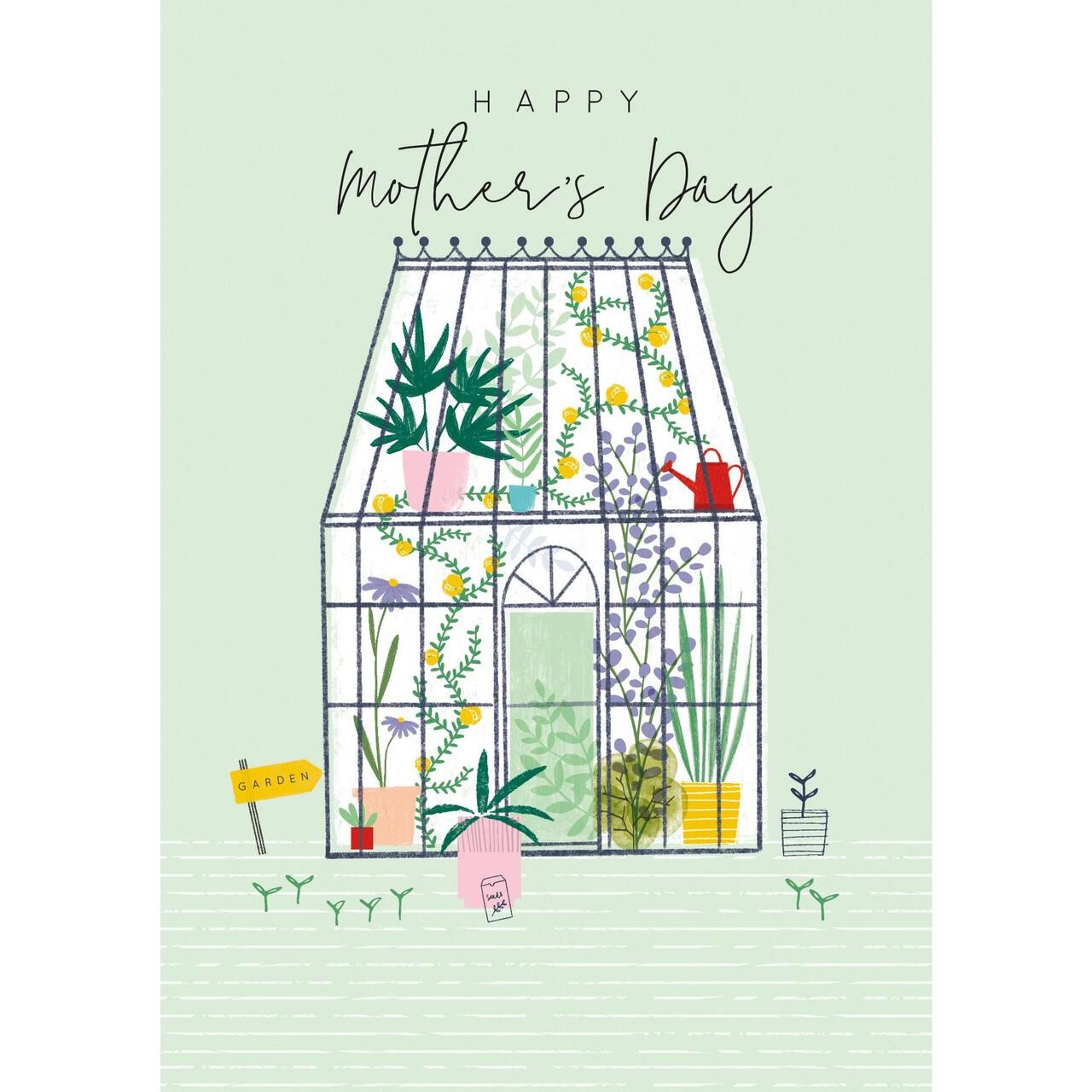 Greenhouse Mother's Day Card