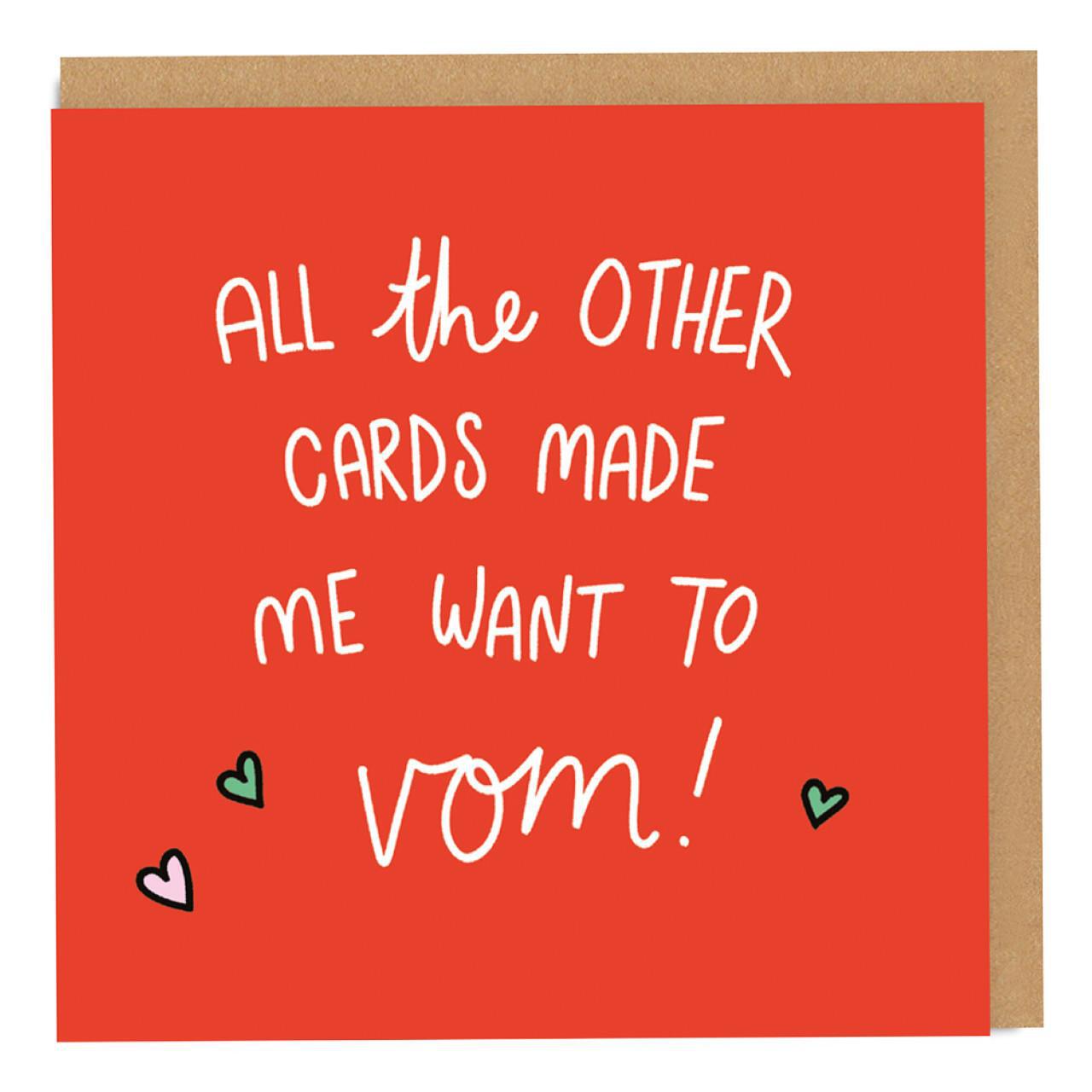 All The Other Cards Valentine's Day Card