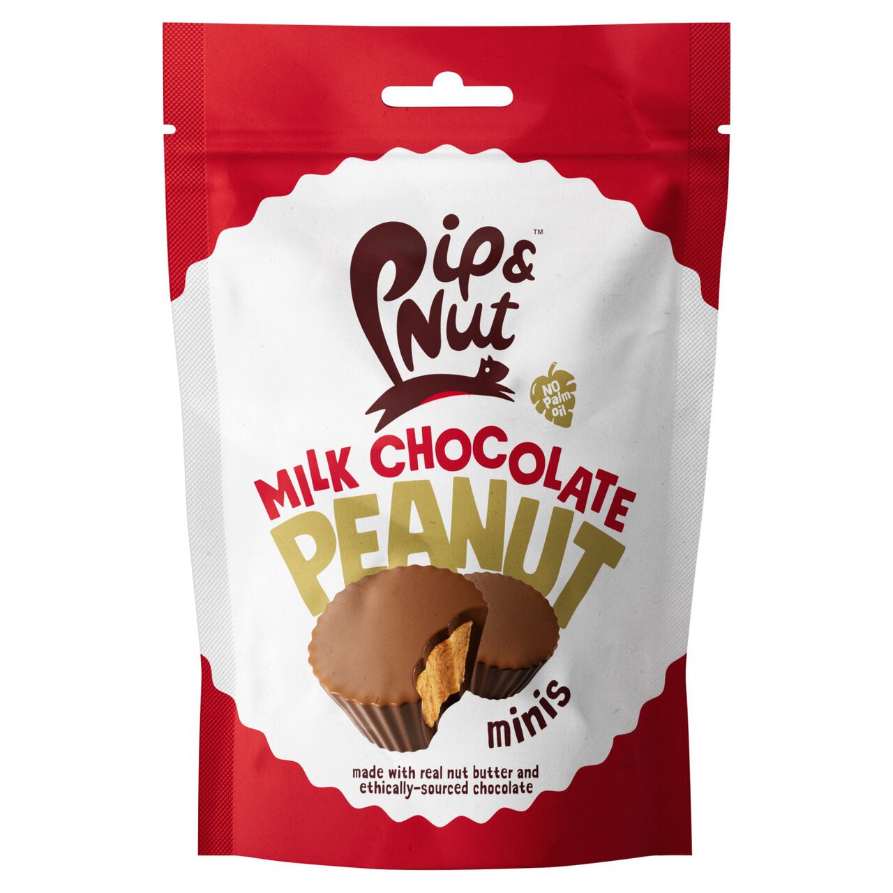 Pip & Nut Mini Milk Chocolate Peanut Butter Cups 88g
