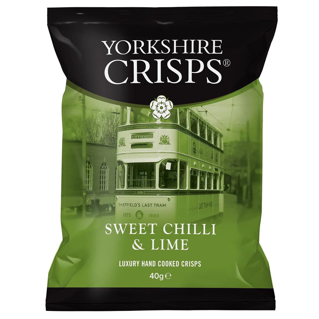 Yorkshire Crisps Sweet Chilli & Lime 40g 40g