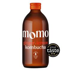 MOMO Kombucha Organic Ginger-Lemon 330ml
