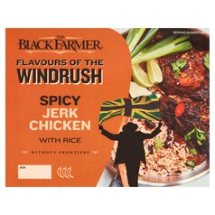 The Black Farmer Traditional Jerk Chicken with Rice 400g