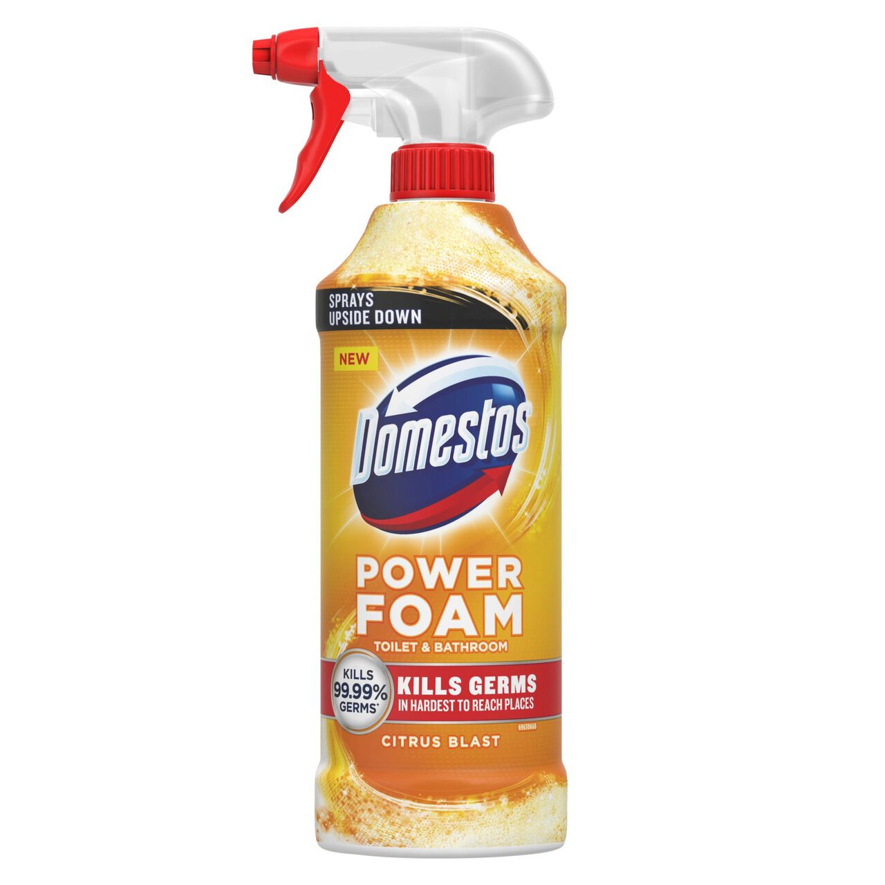 Domestos Power Foam Citrus Blast Toilet Cleaner 450ml