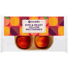 Ocado Ripe & Ready Yellow Nectarines 4 per pack