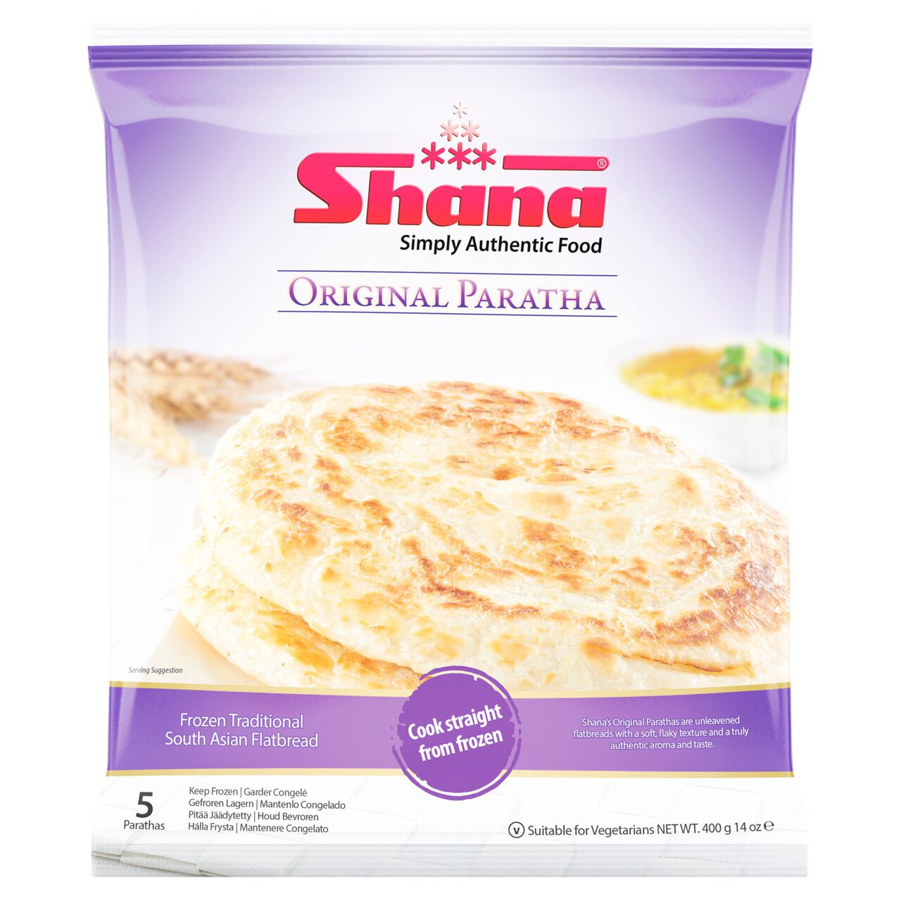 Shana Original Paratha 400g