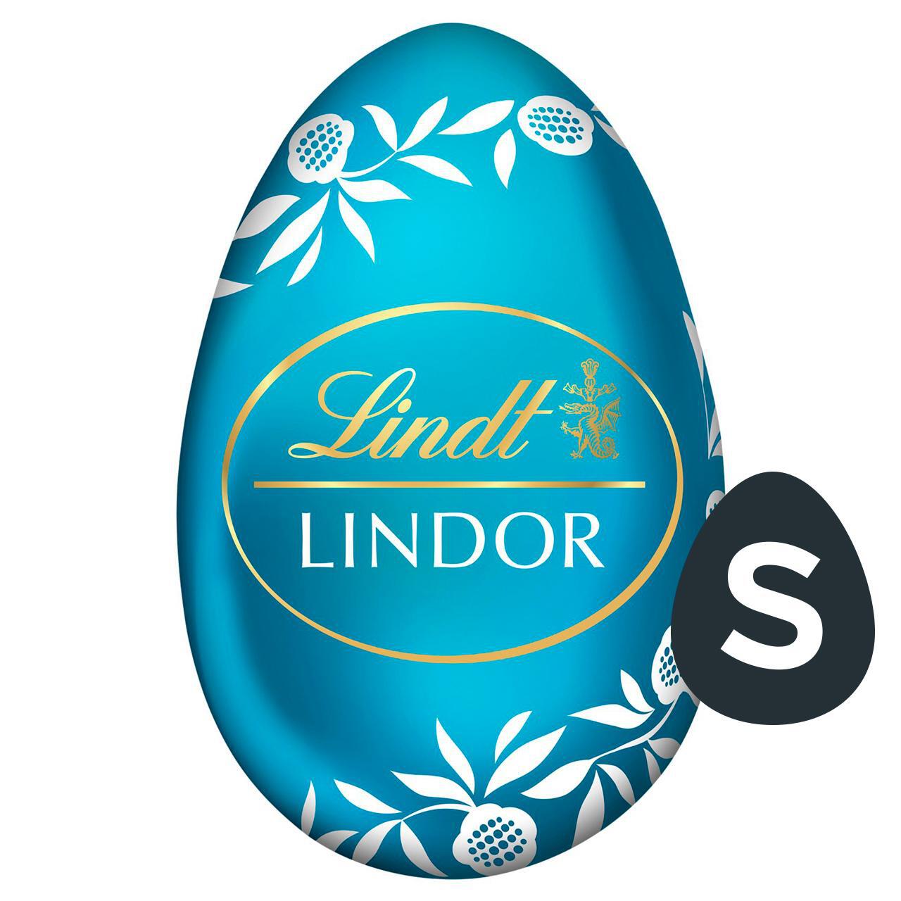 Lindt LINDOR Salted Caramel Chocolate Filled Easter Egg 28g