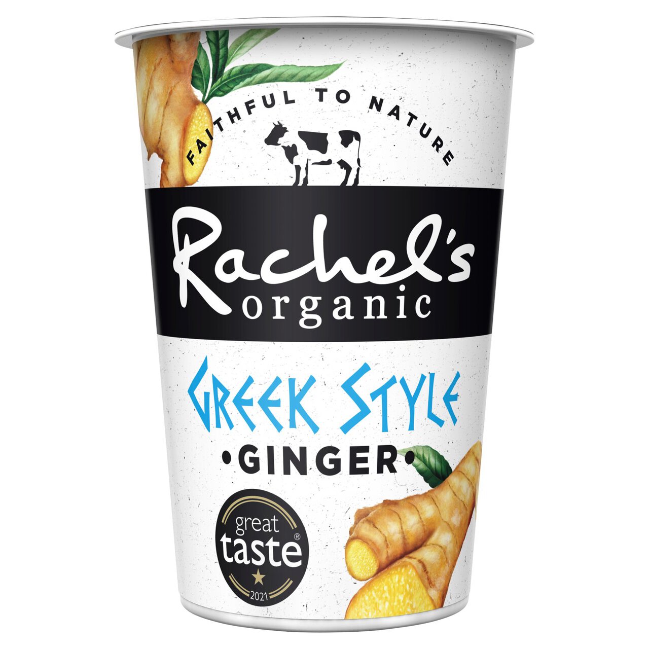 Rachel's Organic Greek Style Ginger Yoghurt 450g