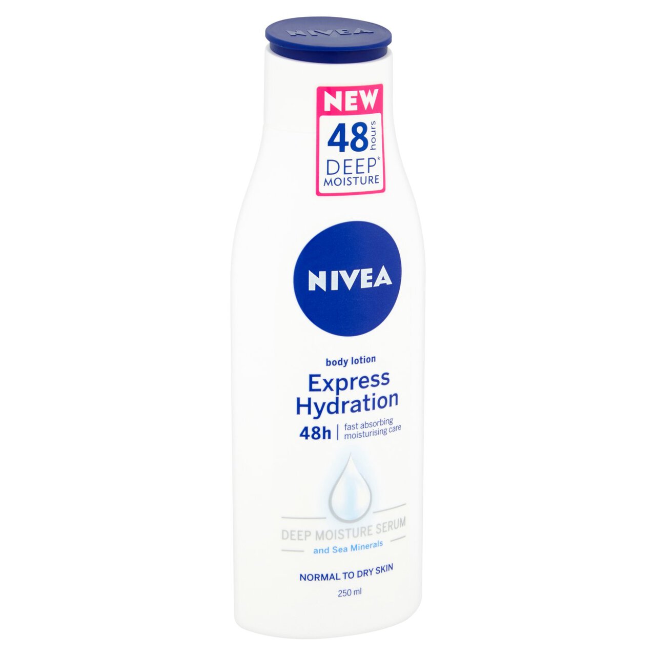 NIVEA Body Lotion for Normal Skin, Express Hydration 250ml