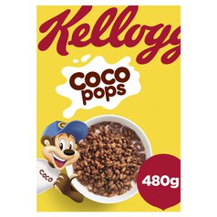 Kellogg's Coco Pops Chocolate Breakfast Cereal 480g 480g