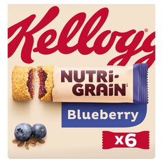 Kellogg's Nutrigrain Blueberry 6 per pack