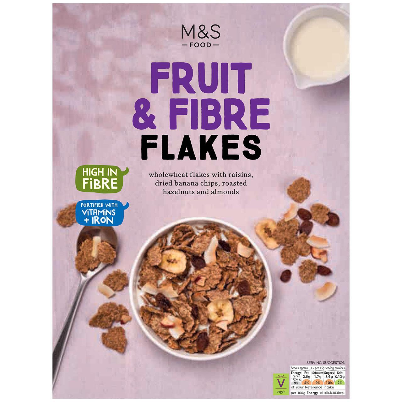 M&S Fruit & Fibre Flakes 500g