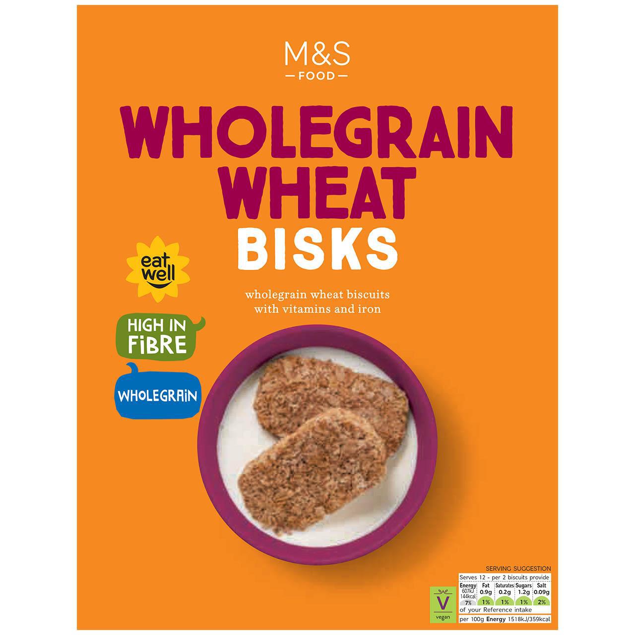 M&S Wholegrain Wheat Bisks 24 Pack 480g