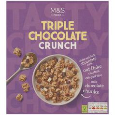 M&S Triple Chocolate Crunch 500g