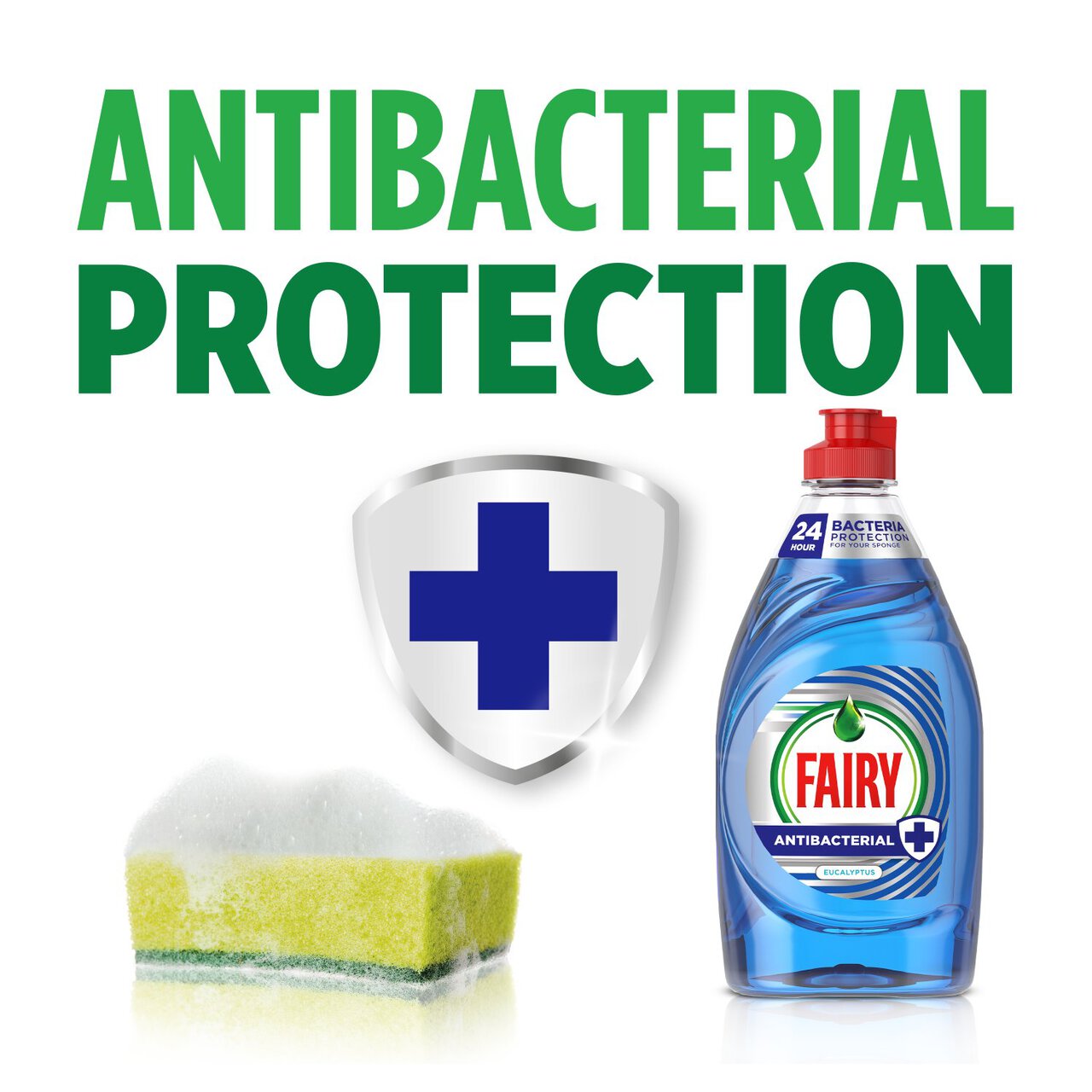 Fairy Antibacterial Lime Washing Up Liquid 383ml