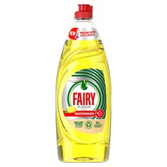 Fairy Platinum Quickwash Lemon Washing Up Liquid 520ml