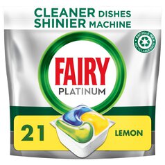 Fairy Platinum All in One Original Dishwasher Tablets 21 per pack
