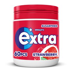 Extra Strawberry Flavour Sugarfree Checwing Gum Bottle 84g
