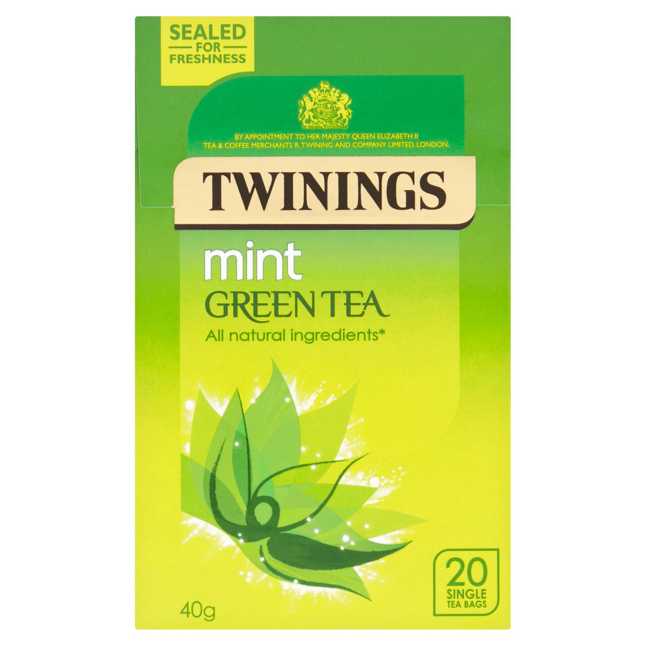 Twinings Mint Green Tea 20 per pack