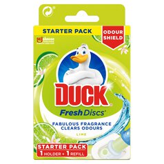 Duck Toilet Fresh Discs Holder Lime 36ml