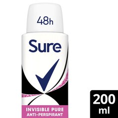Sure Women Crystal Invisible Pure Spray Anti-Perspirant Deodorant 200ml