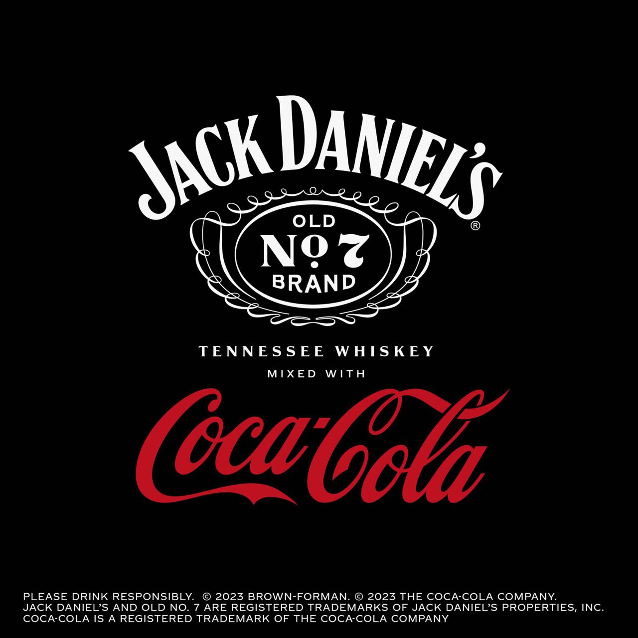 Jack Daniels & Coca-Cola 330ml
