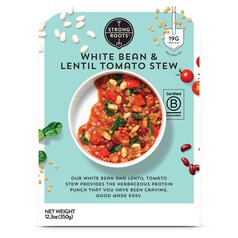 Strong Roots White Bean, Lentil & Tomato Stew 350g