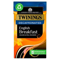 Twinings Decaffeinated English Breakfast Tea 40 per pack