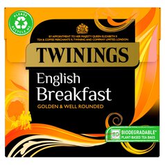 Twinings English Breakfast Tea 80 Tea Bags 80 per pack