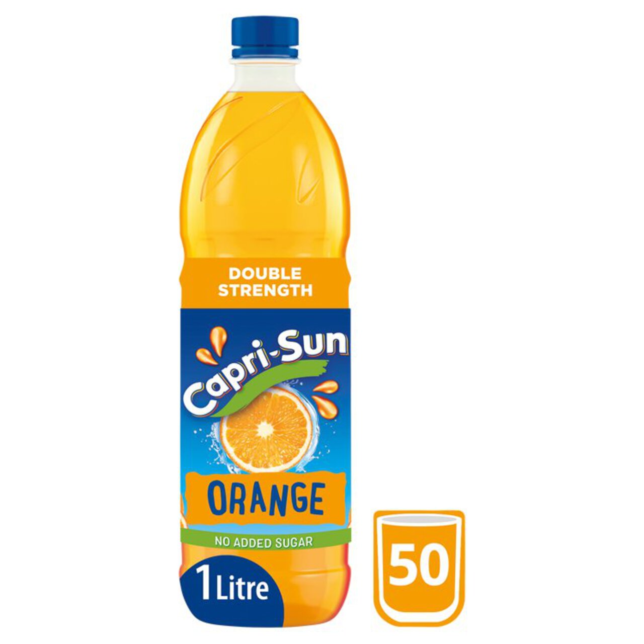 Capri-Sun Double Strength Orange Multivitamin Squash 1l