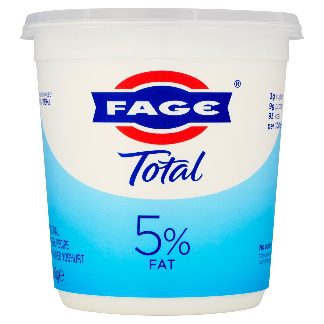 Fage Total 5% Fat Natural Greek Recipe Strained Yoghurt 950g