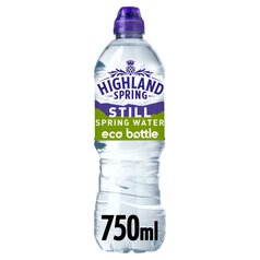 Highland Spring Eco Bottle Sportscap 750ml