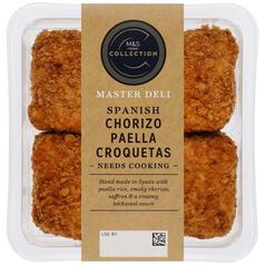 M&S Collection Spanish Chorizo Paella Croquetas 210g