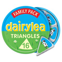 Dairylea Cheese Spread Triangles 16 Pack 250g