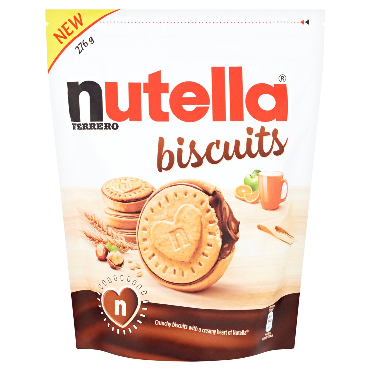Nutella Biscuits Chocolate & Hazelnut Multipack 267g 276g