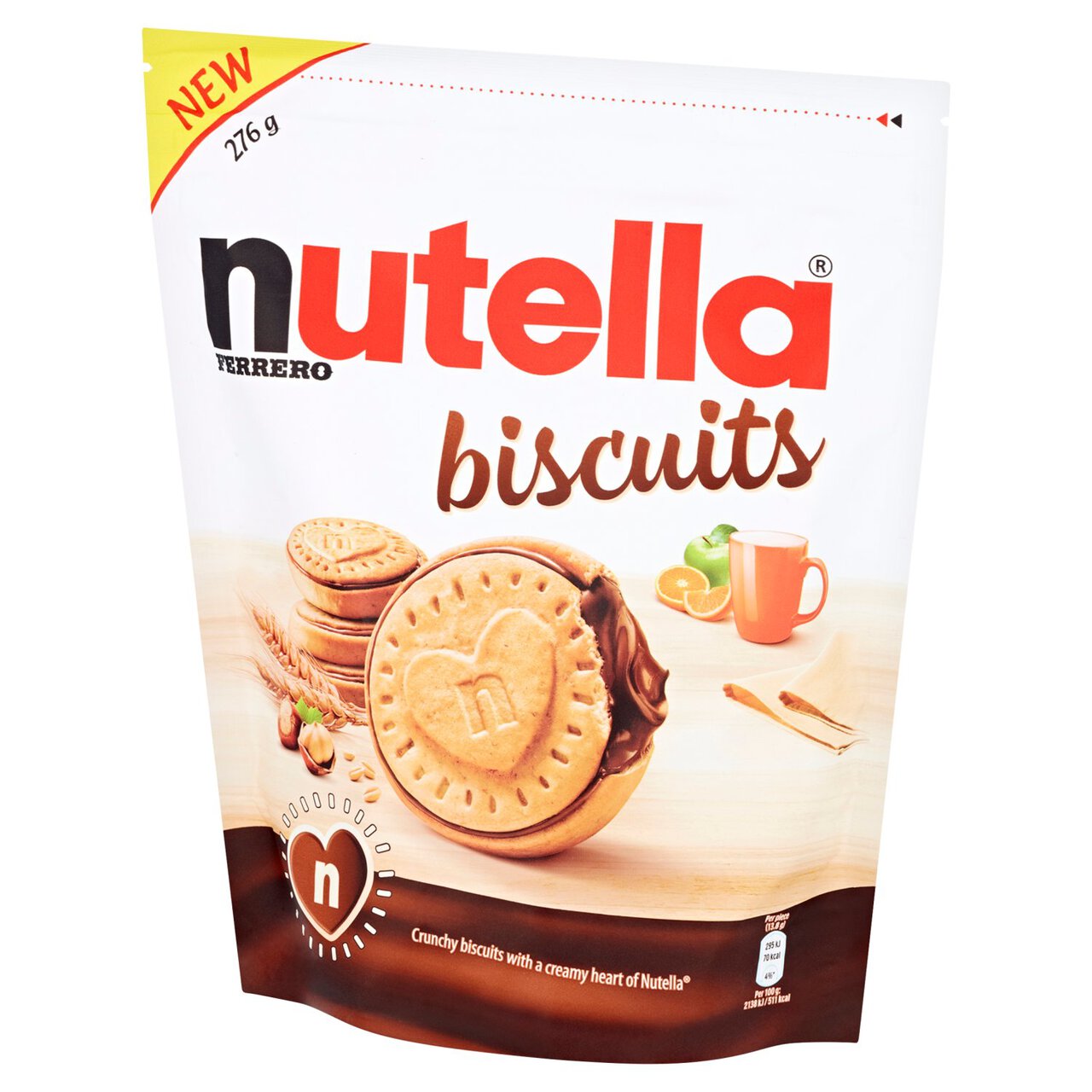 Nutella Biscuits Chocolate & Hazelnut Multipack 267g 276g
