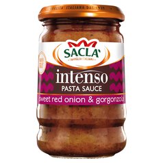Sacla' Sweet Red Onion & Gorgonzola Intenso Stir-in 190g