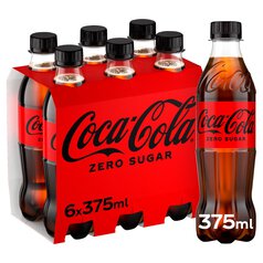 Coca-Cola Zero Sugar 6 x 375ml