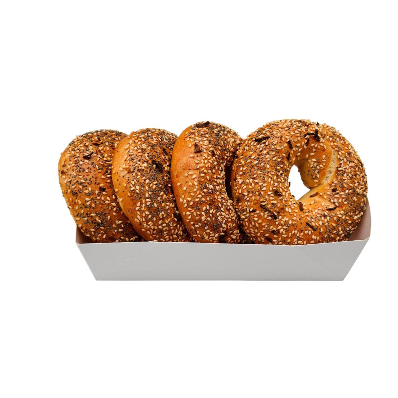 Cohens Bakery Everything Bagels 4 per pack
