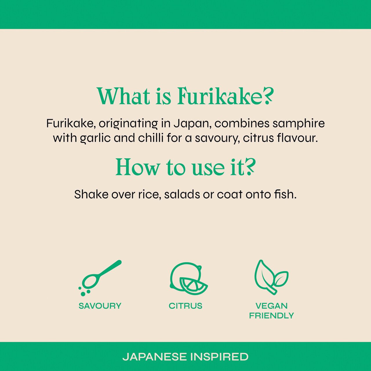 Sosu Japanese Furikake Seasoning 50g