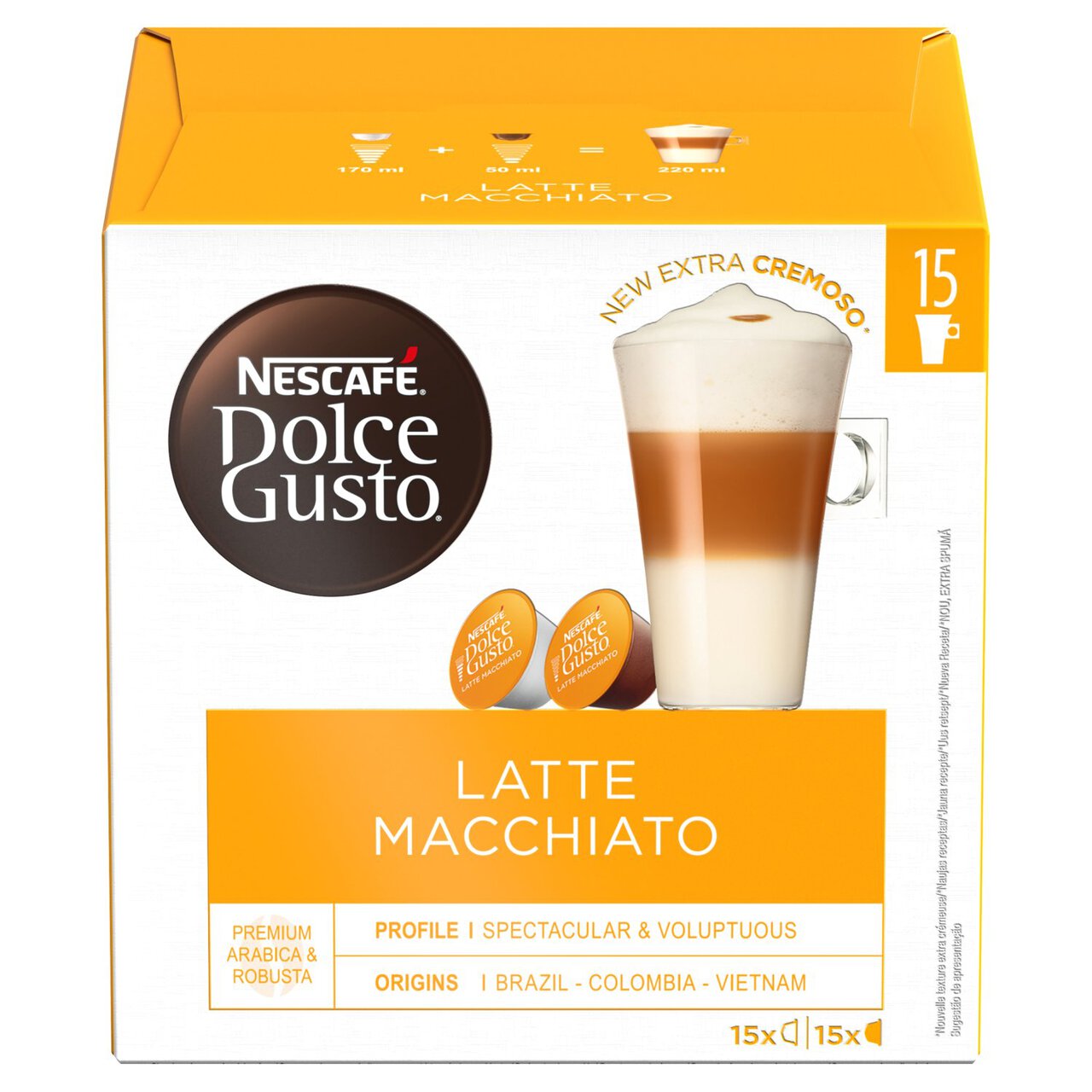Nescafe Dolce Gusto Latte Macchiato 30 per pack
