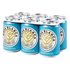 Rosa Blanca Premium Lager Beer Cans 6 x 330ml