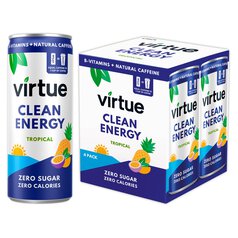 Virtue Clean Energy Tropical 4x250ml 4 x 250ml