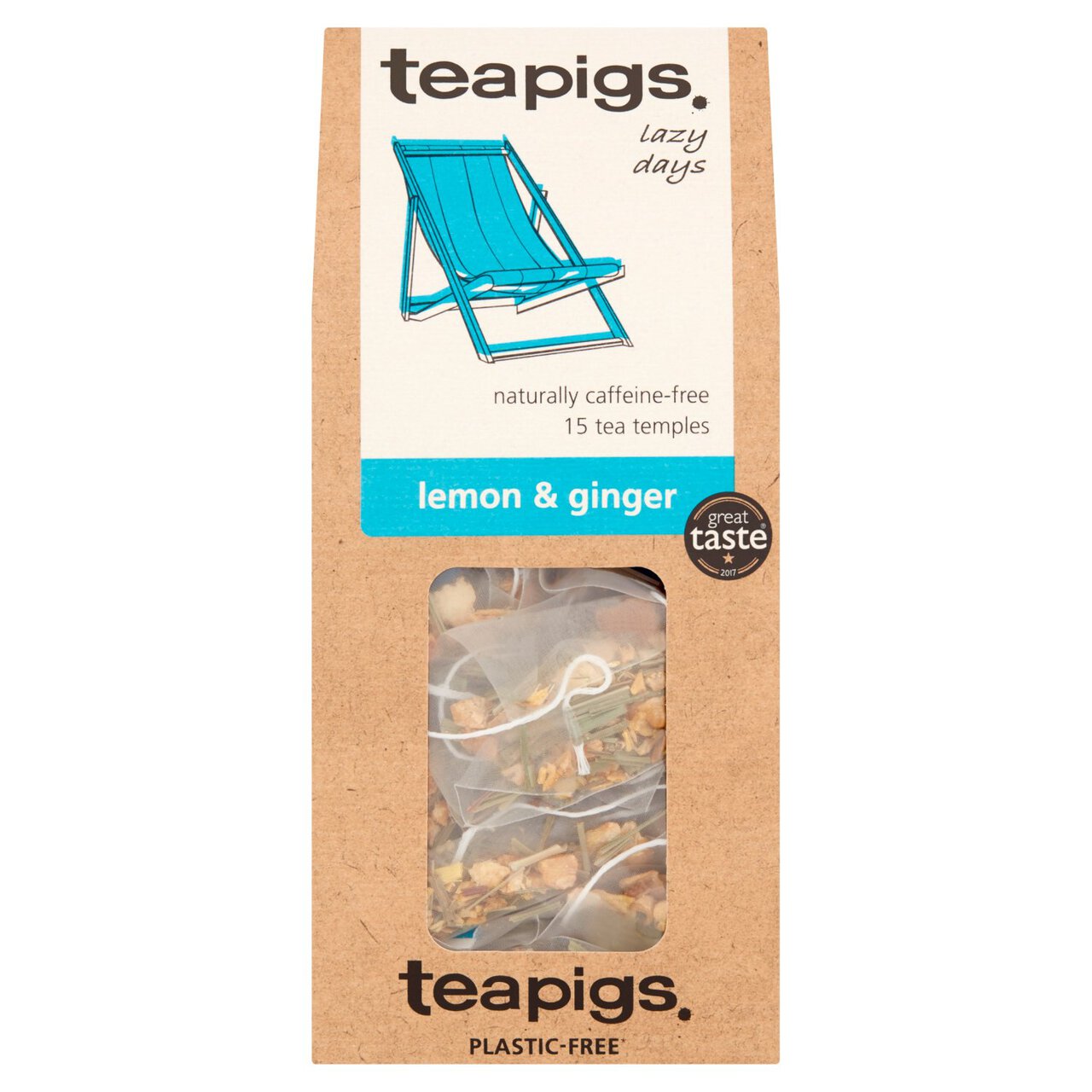 Teapigs Lemon & Ginger Tea Bags 15 per pack