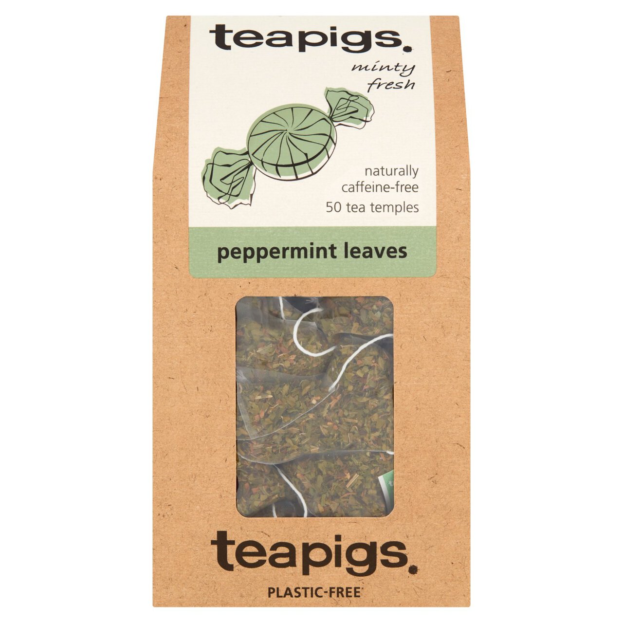Teapigs Peppermint Leaves Tea Bags 50 per pack