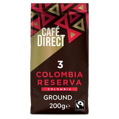 Cafedirect Fairtrade Colombia Reserva Ground Coffee 200g