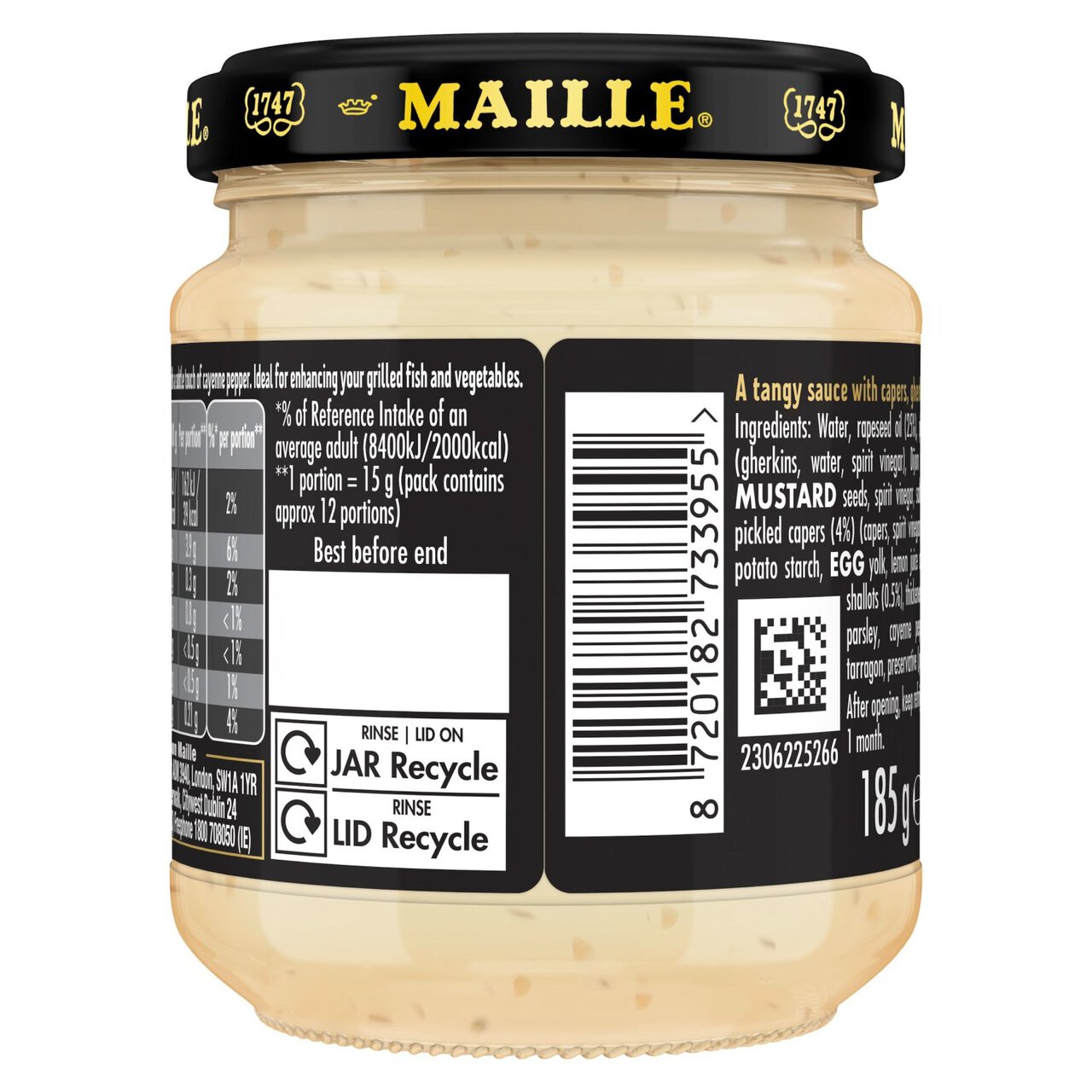Maille Tartare Sauce 185g