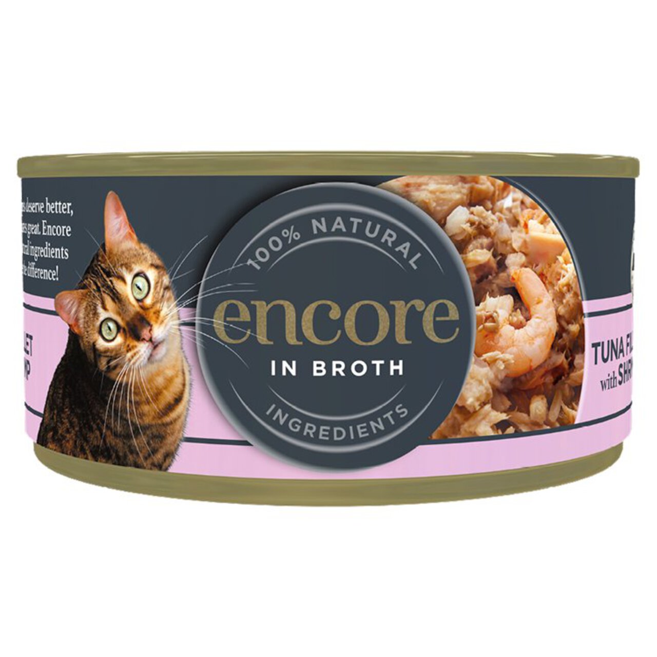 Encore Cat Tin Shrimp & Tuna 70g