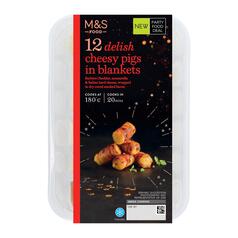 M&S 12 Cheesy Pigs in Blankets 216g