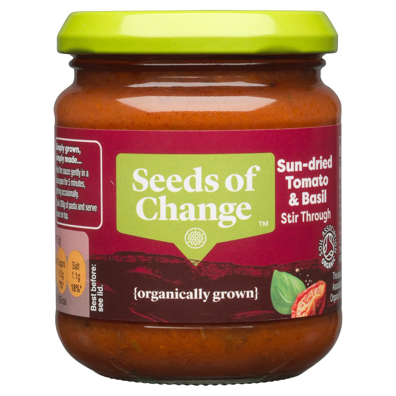 Seeds Of Change Sun Dried Tomato Organic Stir-through Sauce 195g
